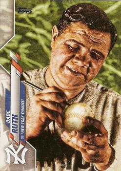 2020 Topps #335 Babe Ruth Front