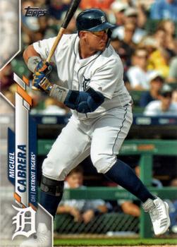2020 Topps #336 Miguel Cabrera Front