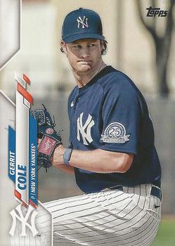 2020 Topps #351 Gerrit Cole Front