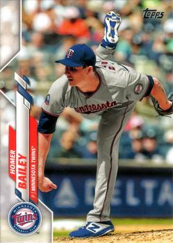 2020 Topps #357 Homer Bailey Front