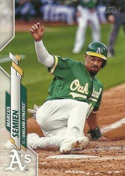 2020 Topps #366 Marcus Semien Front
