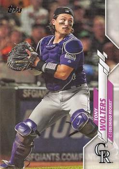 2020 Topps #387 Tony Wolters Front