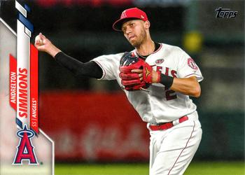 2020 Topps #423 Andrelton Simmons Front