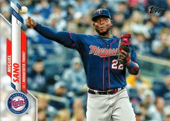 2020 Topps #424 Miguel Sano Front