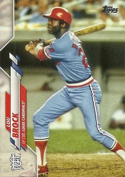 2020 Topps #461 Lou Brock Front
