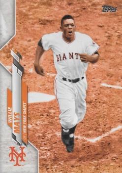 2020 Topps #472 Willie Mays Front