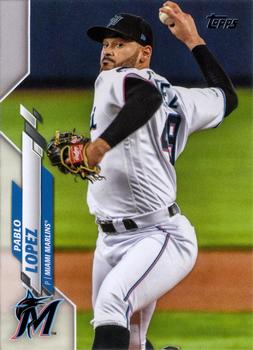 2020 Topps #504 Pablo Lopez Front