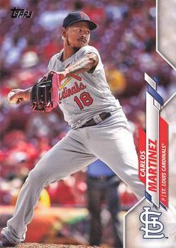 2020 Topps #508 Carlos Martinez Front