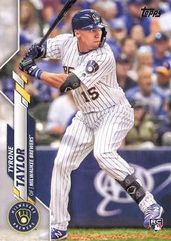 2020 Topps #539 Tyrone Taylor Front