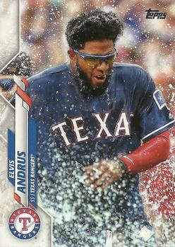 2020 Topps #577 Elvis Andrus Front