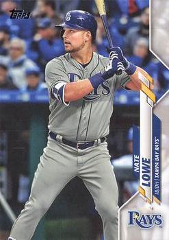 2020 Topps #626 Nate Lowe Front