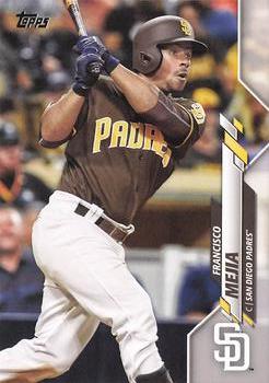 2020 Topps #630 Francisco Mejia Front