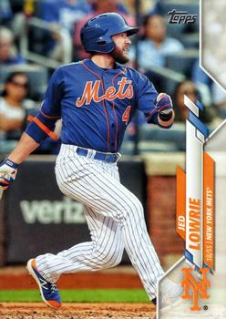 2020 Topps #649 Jed Lowrie Front
