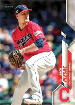 2020 Topps #653 Zach Plesac Front