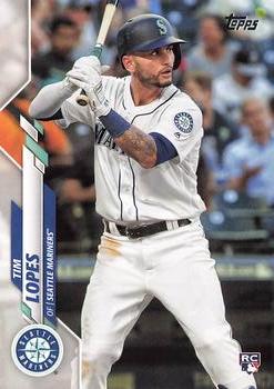 2020 Topps #654 Tim Lopes Front