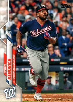 2020 Topps #655 Howie Kendrick Front