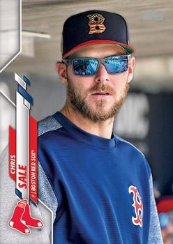 2020 Topps #672 Chris Sale Front