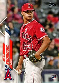 2020 Topps #678 Jose Rodriguez Front