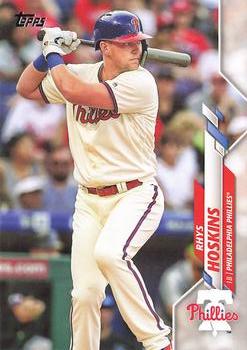 2020 Topps #687 Rhys Hoskins Front