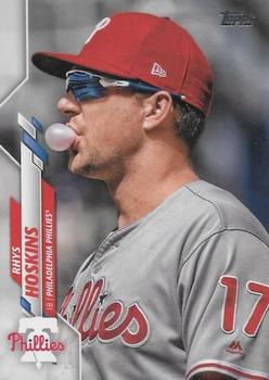 2020 Topps #687 Rhys Hoskins Front