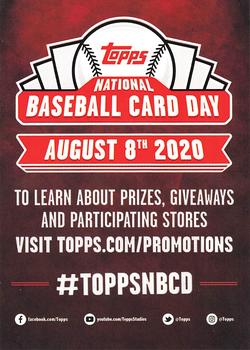 2020 Topps #NNO National Baseball Card Day Front