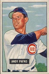 1951 Bowman #103 Andy Pafko Front