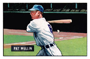 1951 Bowman #106 Pat Mullin Front