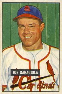 1951 Bowman #122 Joe Garagiola Front
