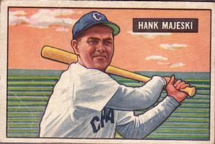 1951 Bowman #12 Hank Majeski Front
