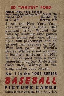1951 Bowman #1 Ed 
