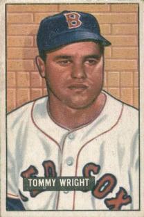 1951 Bowman #271 Tom Wright Front