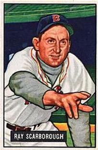 1951 Bowman #39 Ray Scarborough Front