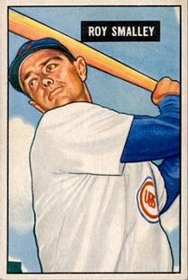 1951 Bowman #44 Roy Smalley Front