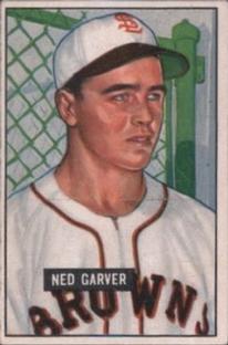 1951 Bowman #172 Ned Garver Front