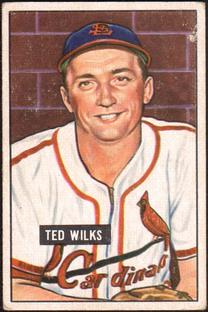 1951 Bowman #193 Ted Wilks Front