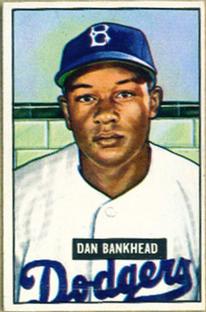 1951 Bowman #225 Dan Bankhead Front