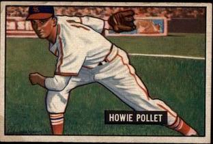 1951 Bowman #263 Howie Pollet Front