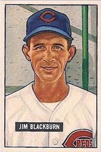 1951 Bowman #287 Jim Blackburn Front