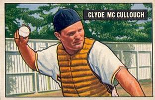 1951 Bowman #94 Clyde McCullough Front