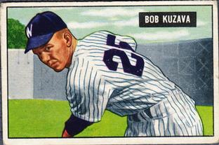 1951 Bowman #97 Bob Kuzava Front