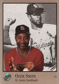 1992 Studio #98 Ozzie Smith Front