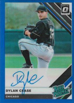 2019 Donruss Optic - Rated Prospects Signatures Blue #RPS-DC Dylan Cease Front
