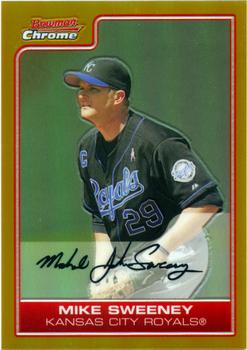 2006 Bowman Chrome - Gold Refractors #33 Mike Sweeney Front