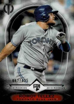 2019 Topps Tribute - Rookies #19R-2 Rowdy Tellez Front