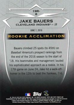 2019 Topps Tribute - Rookies #19R-6 Jake Bauers Back