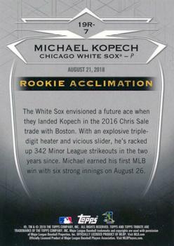 2019 Topps Tribute - Rookies #19R-7 Michael Kopech Back