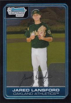 2006 Bowman Chrome - Prospects #BC135 Jared Lansford Front