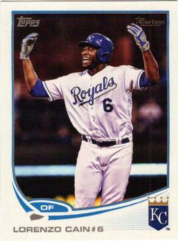 2017 Westar Energy Kansas City Royals Cops are Topps #NNO Lorenzo Cain Front
