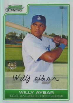 2006 Bowman Chrome - Refractors #215 Willy Aybar Front