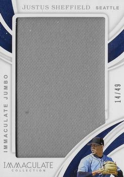 2019 Panini Immaculate Collection - Immaculate Jumbo #IJ-JU Justus Sheffield Front